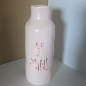 Rae Dunn Pink 'Be Mine' Vase